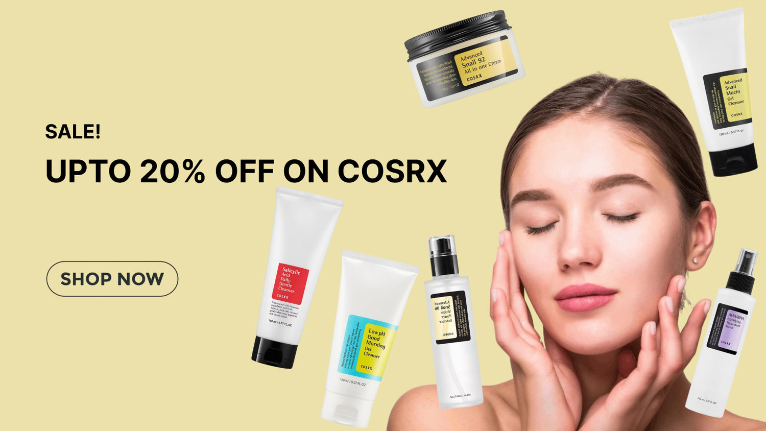 CosRX skin care discount