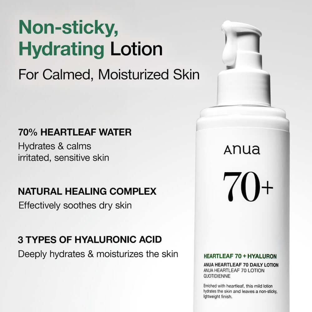 ANUA Heartleaf 70% Daily Lotion (200ml)