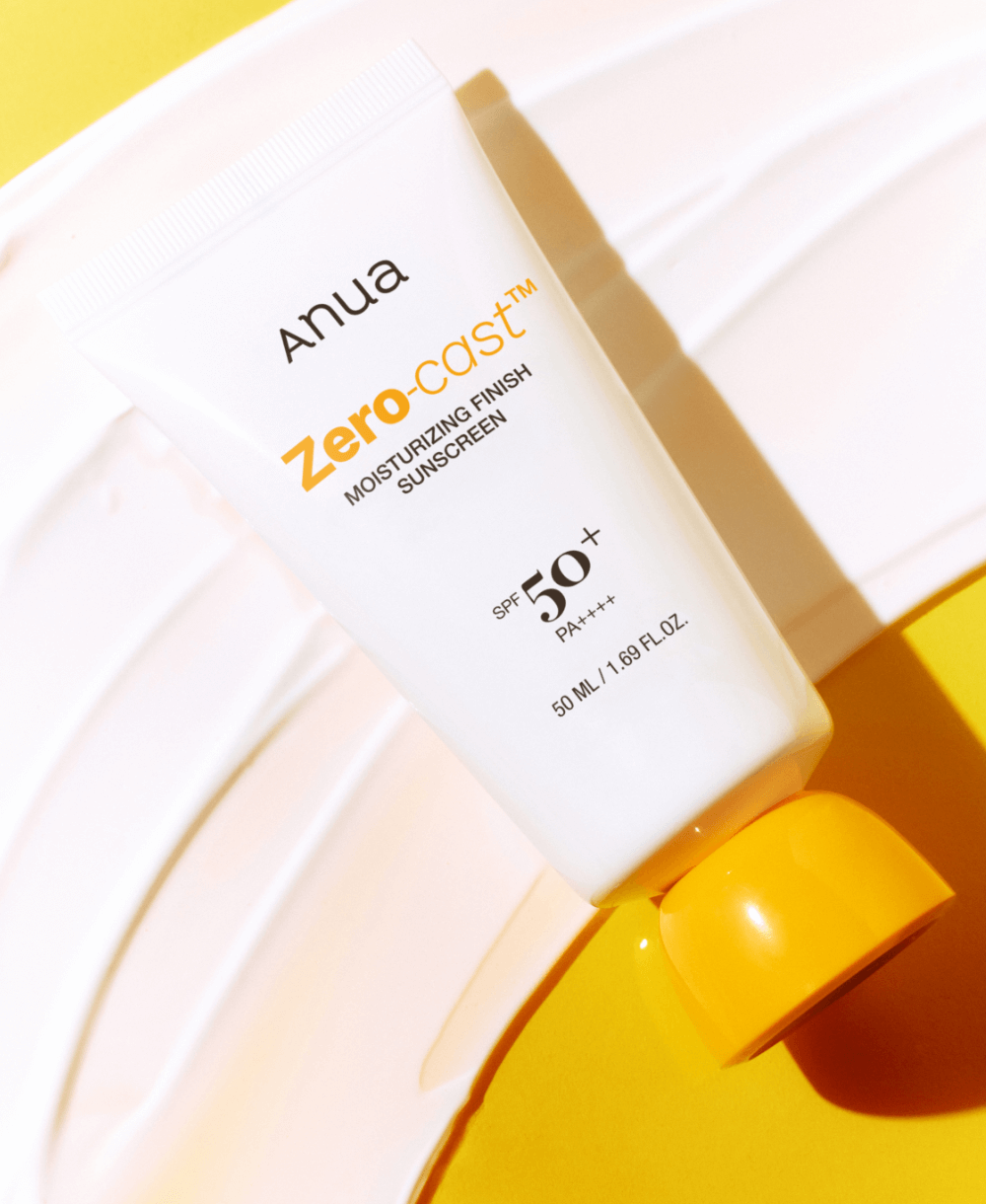 ANUA Zero-Cast Moisturizing Finish Sunscreen (50ml)