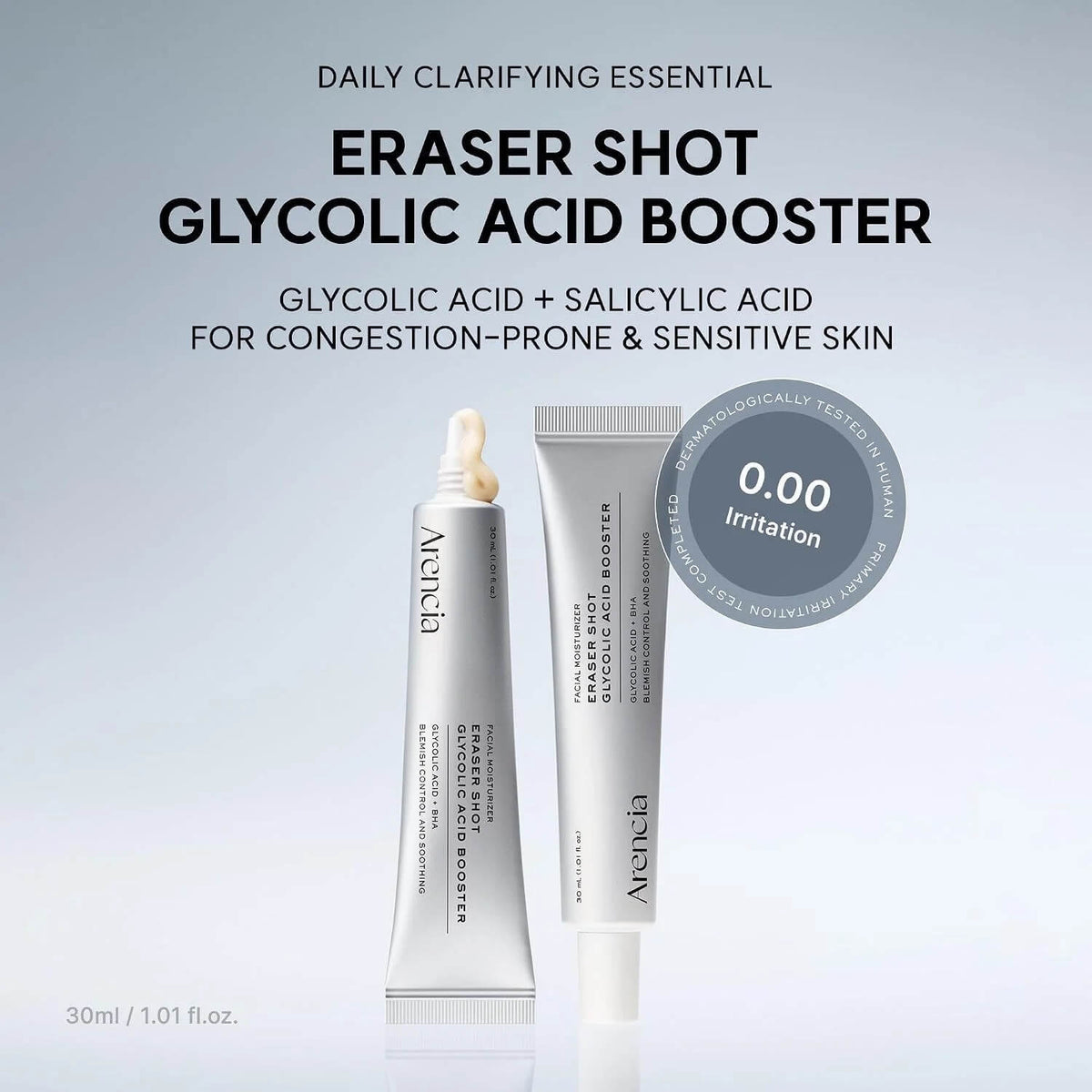 ARENCIA Eraser Shot Glycolic Acid Booster (30ml)