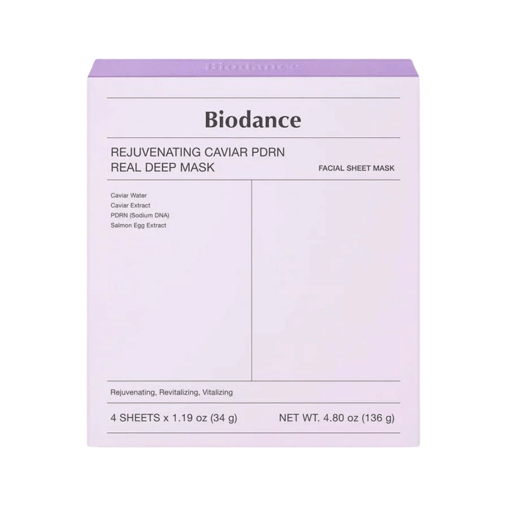 BIODANCE Rejuvenating Caviar PDRN Real Deep Mask (1PC/4PCs)