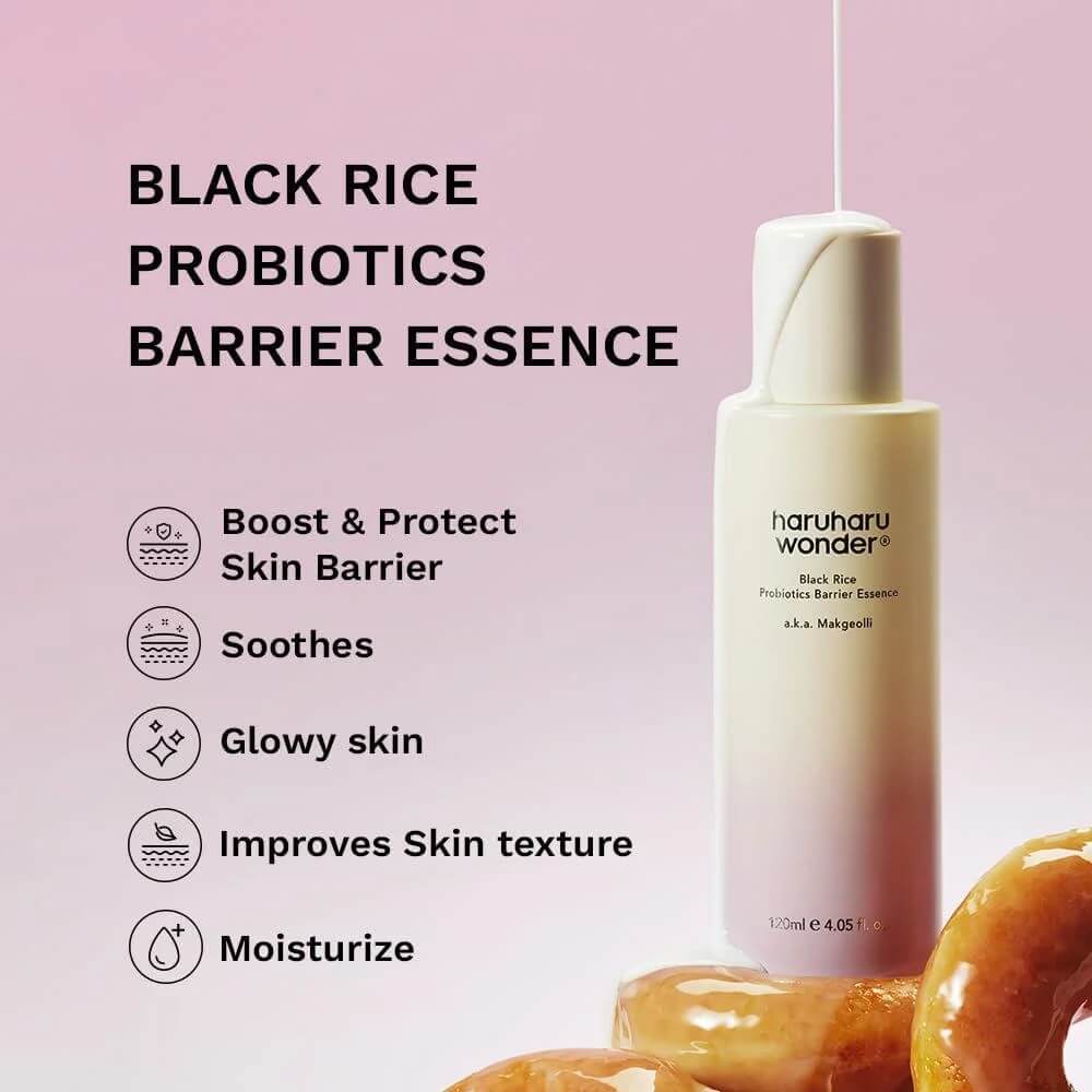 HARUHARU WONDER Black Rice Probiotics Barrier Essence (120ml)