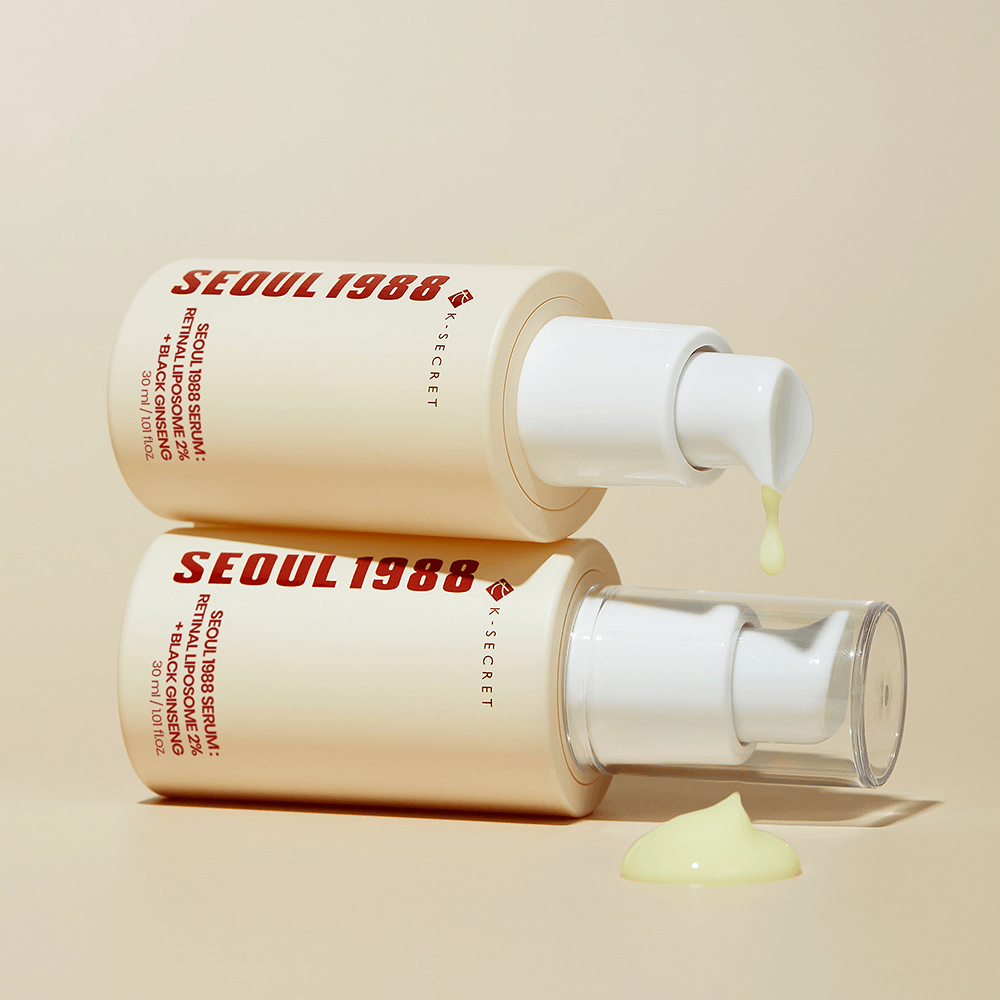 KSECRET SEOUL1988 Serum: Retinal Liposome 2% + Black Ginseng (30ml)
