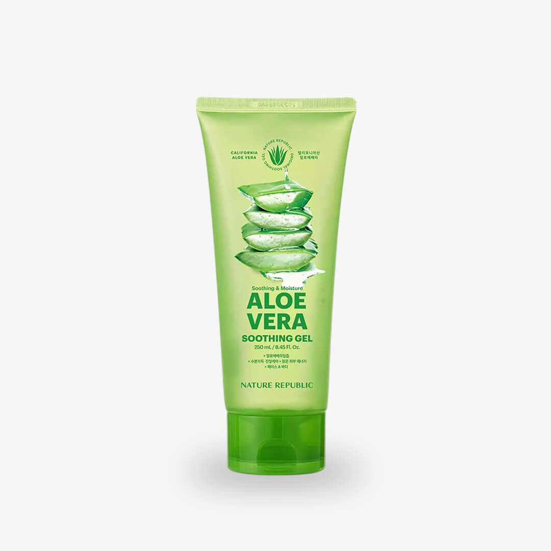 NATURE REPUBLIC Soothing & Moisture Aloe Vera 92% Soothing Gel Tube (250ml)