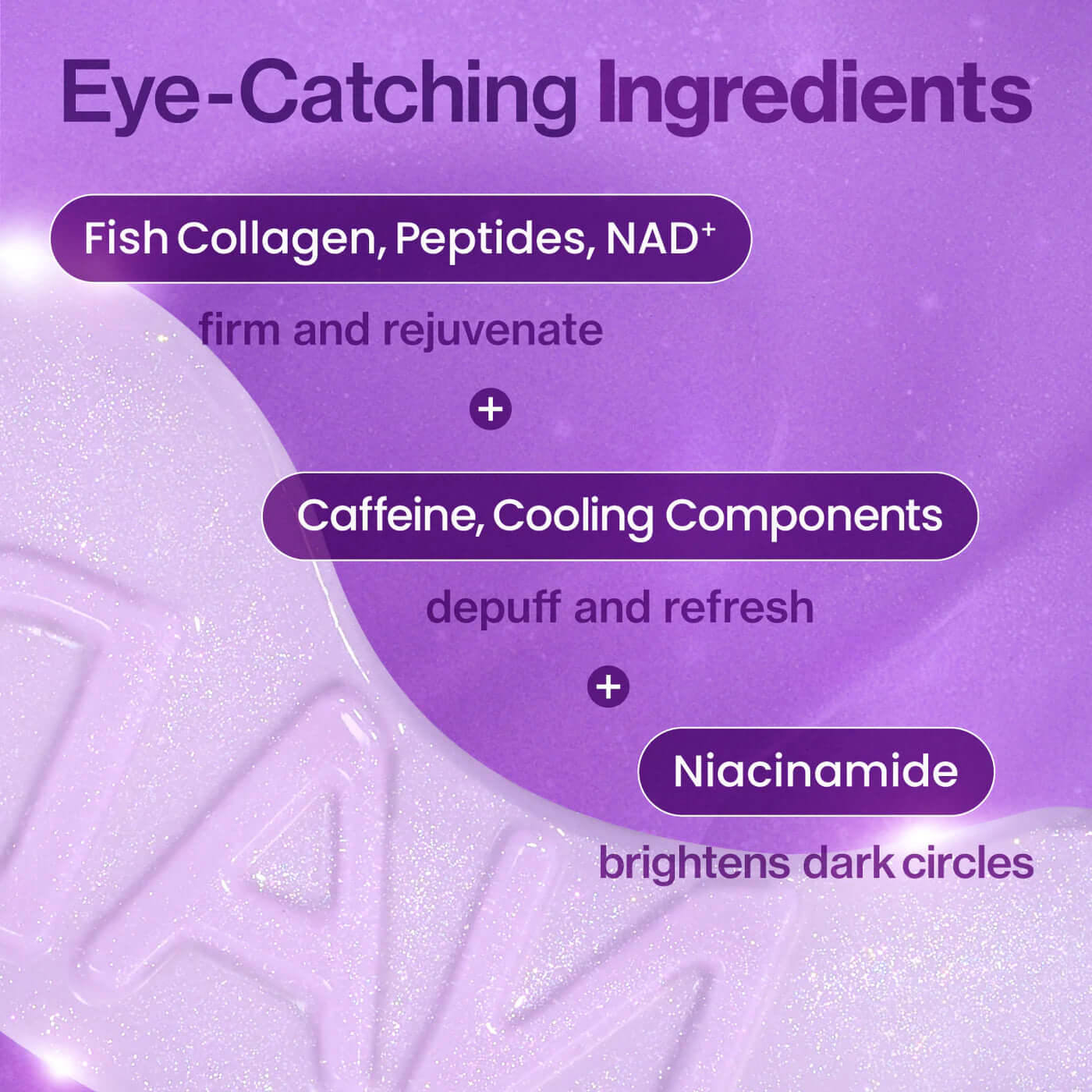 NUMBUZIN No.9 NAD+ Collagen Under Eye Patches (5 per box)
