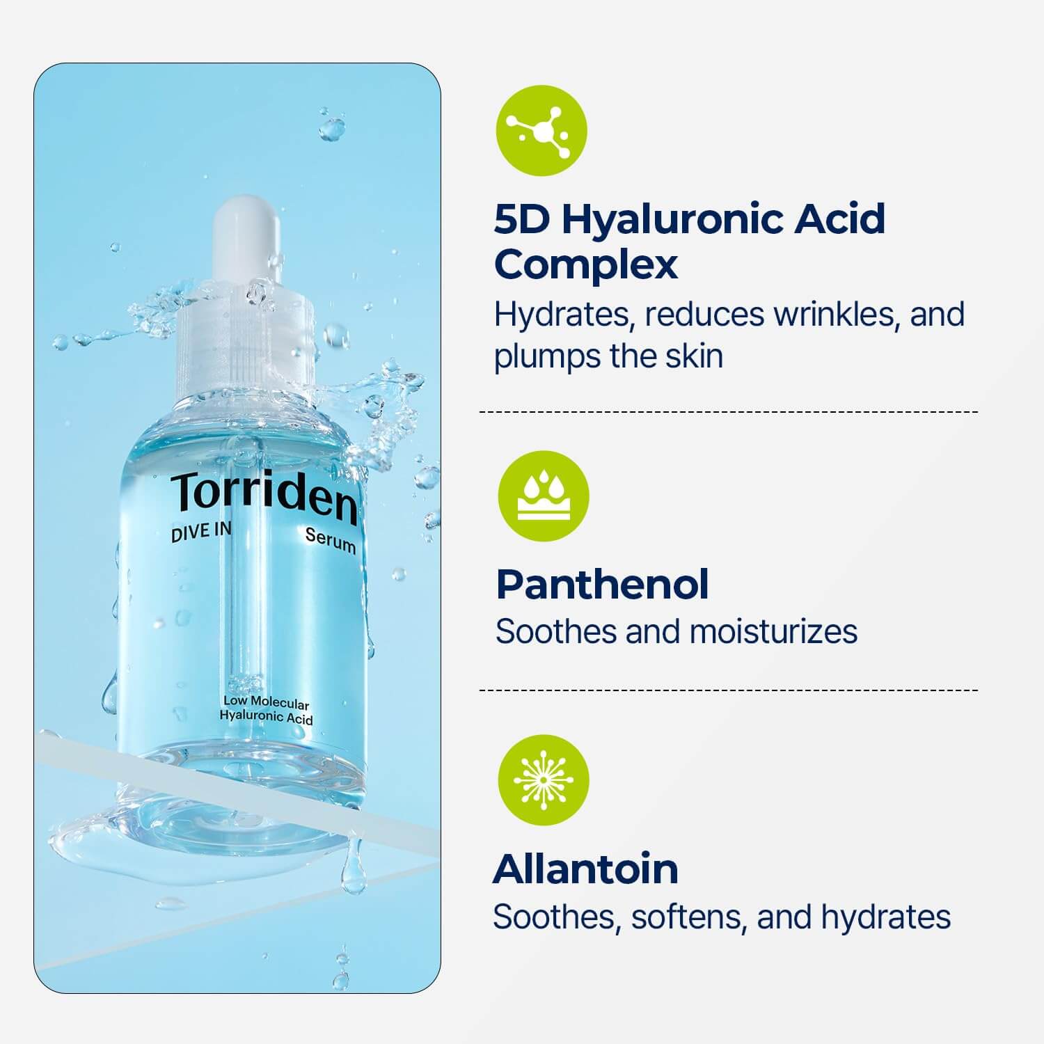 TORRIDEN Dive-In Low Molecular Hyaluronic Acid Serum (50ml)